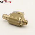 GutenTop Haute Qualité Watts PEX Angle Valve 1/2 Pouce Barb x 3/8 Pouce Femelle Jardin Tuyau Low-Lead, Laiton